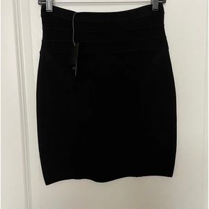 Bebe Highwaist Bandage Skirt